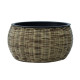 Puķupods WICKER D37xH19cm, gaiši brūns