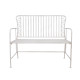 Скамья JASMINE 103x50xH93см, античный белый м Скамья JASMINE 103x50xH93см, античный белый м
