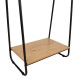 Stabs HEDVIG 60x40xH150cm, sala/melns