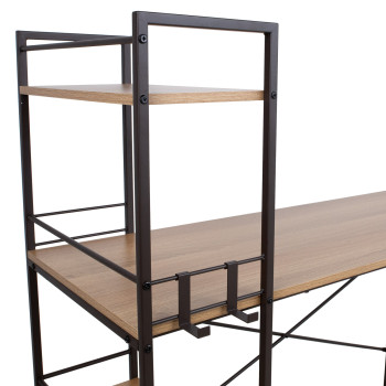 Письменный стол STUDY 120x51xH120см, дуб/п