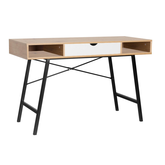 Письменный стол STUDY 120x48xH76см, дуб/пр. Письменный стол STUDY 120x48xH76см, дуб/пр.