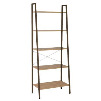 Riiul SANCIA 64x34xH164cm, tamm/pruun Riiul SANCIA 64x34xH164cm, tamm/pruun