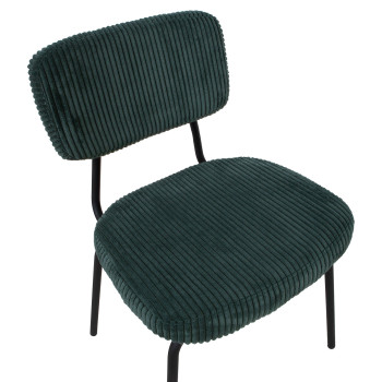 Стул KEIU 46x51xH76см, арка темно-зеленый