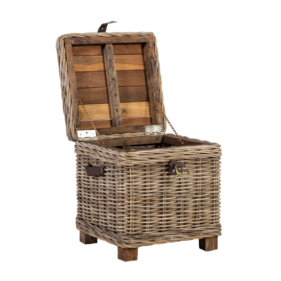 Столик EGROS 42x42xH43см, натуральный Столик EGROS 42x42xH43см, натуральный
