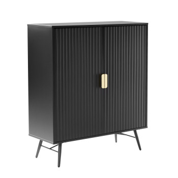 Kummut PIXAR 100x40xH115cm, must Kummut PIXAR 100x40xH115cm, must