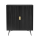 Kumode PIXAR 100x40xH115cm, melna