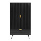 Гардероб PIXAR 100x56xH175см, черный