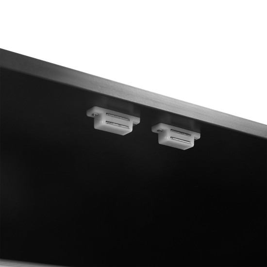 Гардероб PIXAR 100x56xH175см, черный