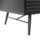 Гардероб PIXAR 100x56xH175см, черный