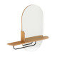 Spogulis AALBORG ar plauktu 92x15xH93cm, ozols