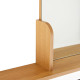 Spogulis AALBORG ar plauktu 92x15xH93cm, ozols