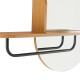 Spogulis AALBORG ar plauktu 92x15xH93cm, ozols