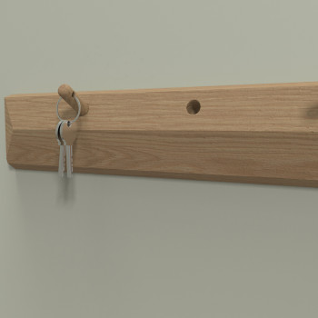 Seinariiul AALBORG 100x2,3xH8,3cm, tamm Seinariiul AALBORG 100x2,3xH8,3cm, tamm