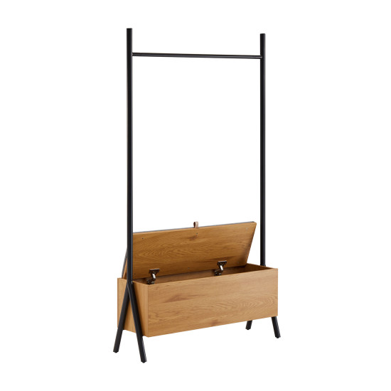 Gaitenis ar AALBORG soliņu 97x32xH180cm, Gaitenis ar AALBORG soliņu 97x32xH180cm,