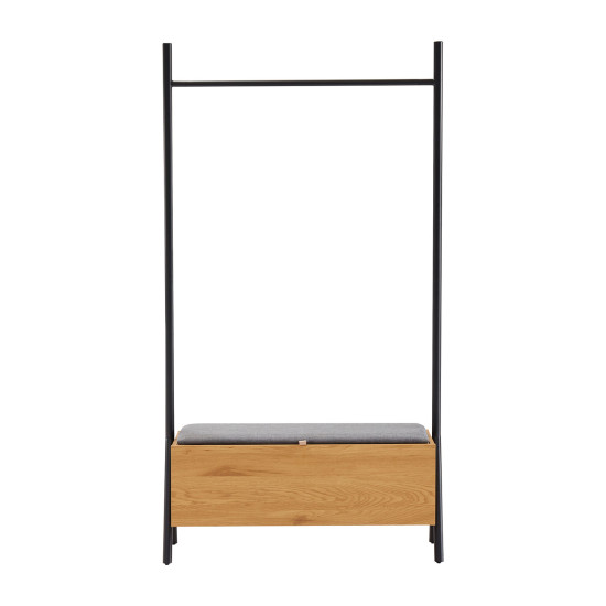Gaitenis ar AALBORG soliņu 97x32xH180cm, Gaitenis ar AALBORG soliņu 97x32xH180cm,