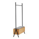 Gaitenis ar AALBORG soliņu 97x32xH180cm, Gaitenis ar AALBORG soliņu 97x32xH180cm,