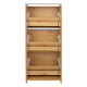 Apavu skapis AALBORG 49x18xH122cm, ozols