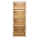 Apavu skapis AALBORG 49x18xH160cm, ozols Apavu skapis AALBORG 49x18xH160cm, ozols
