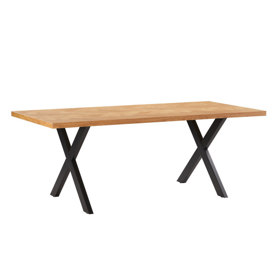 Стол обеденный ROWAN 200x90xH75см, "рыбий хвост" Стол обеденный ROWAN 200x90xH75см, "рыбий хвост"