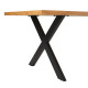 Стол обеденный ROWAN 200x90xH75см, "рыбий хвост" Стол обеденный ROWAN 200x90xH75см, "рыбий хвост"