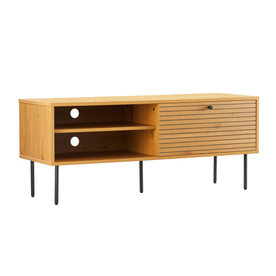 TV galds LINE 120x40xH50cm, ar ozola mizu