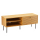 TV galds LINE 120x40xH50cm, ar ozola mizu