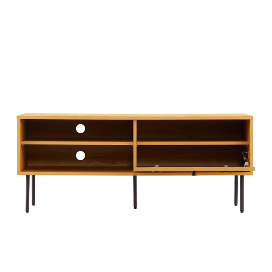 TV galds LINE 120x40xH50cm, ar ozola mizu