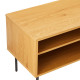TV galds LINE 120x40xH50cm, ar ozola mizu