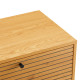 TV galds LINE 120x40xH50cm, ar ozola mizu
