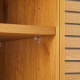 TV galds LINE 120x40xH50cm, ar ozola mizu