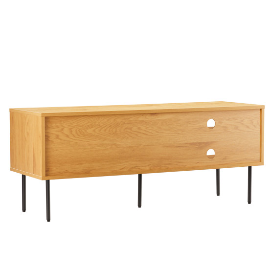 TV galds LINE 120x40xH50cm, ar ozola mizu