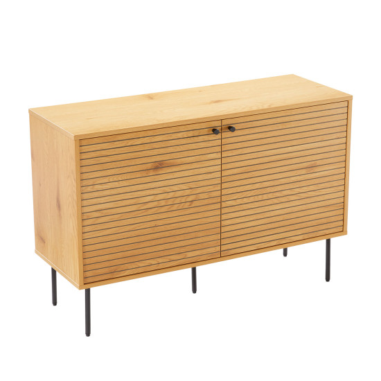 Комод LINE 110x40xH74см, с корой дуба Комод LINE 110x40xH74см, с корой дуба