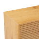 Комод LINE 110x40xH74см, с корой дуба Комод LINE 110x40xH74см, с корой дуба