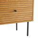 Kumode LINE 150x40xH74cm, ar ozola mizu Kumode LINE 150x40xH74cm, ar ozola mizu