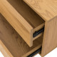 TV galds SACHA 180x40xH43cm, ozola miza TV galds SACHA 180x40xH43cm, ozola miza
