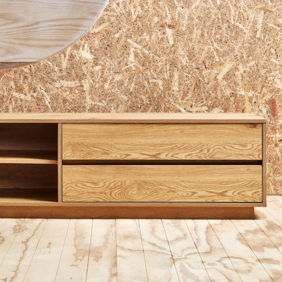 TV galds SACHA 180x40xH43cm, ozola miza TV galds SACHA 180x40xH43cm, ozola miza