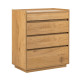 Kumode SACHA 75x40xH89cm, ar ozola mizu Kumode SACHA 75x40xH89cm, ar ozola mizu