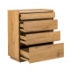 Kumode SACHA 75x40xH89cm, ar ozola mizu Kumode SACHA 75x40xH89cm, ar ozola mizu