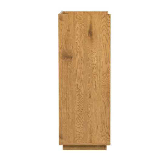 Комод SACHA 50x40xH109см, с корой дуба