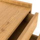 Комод SACHA 50x40xH109см, с корой дуба