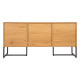 Комод HAMPTON 160x40xH80см, кора дуба Комод HAMPTON 160x40xH80см, кора дуба
