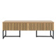 Журнальный столик HAMPTON 120x60xH40см, дуб Журнальный столик HAMPTON 120x60xH40см, дуб