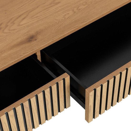 Журнальный столик HAMPTON 120x60xH40см, дуб Журнальный столик HAMPTON 120x60xH40см, дуб