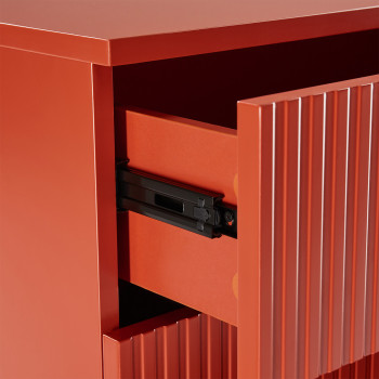 Комод SEQUENCE 79x40xH100см, осенне-коричневый