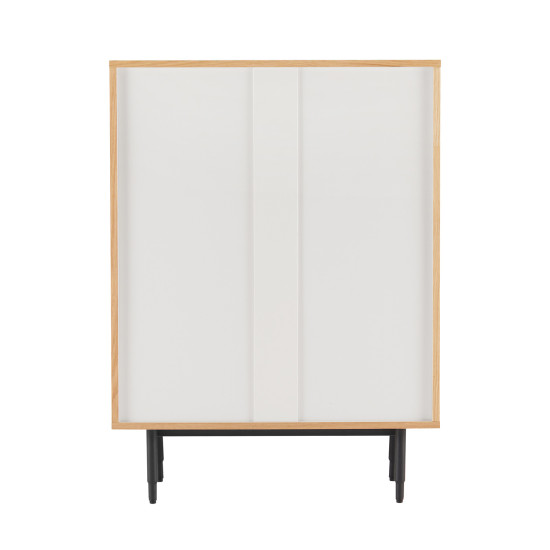 Комод NATE 75x40xH102см, дуб