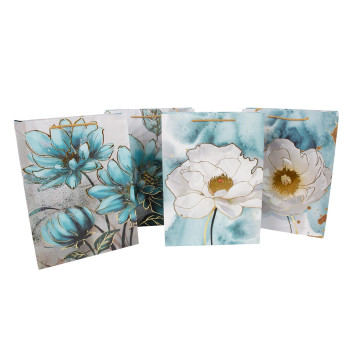 Dāvanu maisiņš VIOLETS, 31x42x12cm, mix