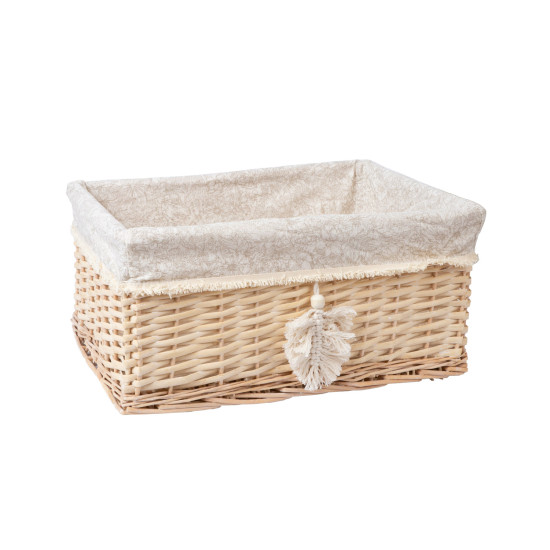 Корзина WILLI TASSEL 42x32xH19см Корзина WILLI TASSEL 42x32xH19см