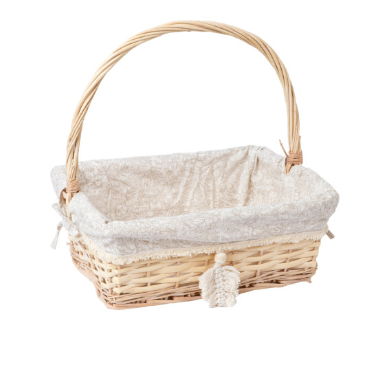 Корзина WILLI TASSEL 37x28xH15/39см Корзина WILLI TASSEL 37x28xH15/39см