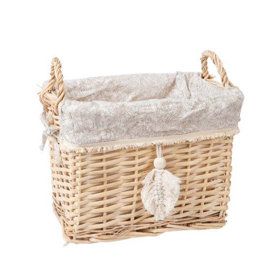 Корзина WILLI TASSEL 29x19xH22см Корзина WILLI TASSEL 29x19xH22см