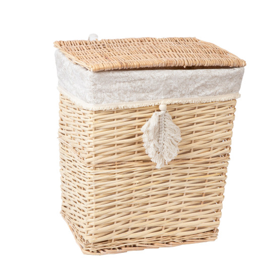 Корзина для белья WILLI TASSEL 39x28xH45см Корзина для белья WILLI TASSEL 39x28xH45см